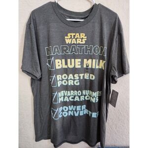 Disney Star Wars Marathon Adult Shirt Size XL -2023  Stay on Target - NWT